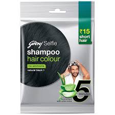 GODREJ SLFIE SHAMPOO HAIR COLOUR 10ML 15Rs